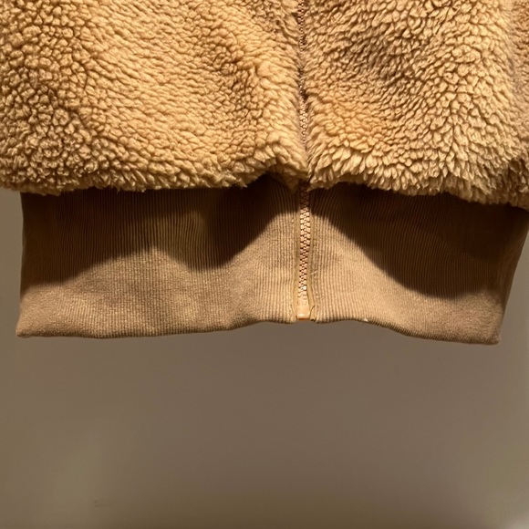 NWT Stitch and Feather Signature8 Fluffy Oversized Teddy Bear Hoodie Jacket - Picture 5 of 16